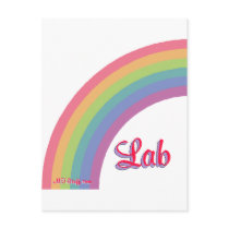 Rainbow Lab postcards