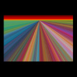 Rainbow Landscape Poster Print posters