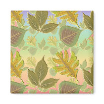 Rainbow Leaves magnets