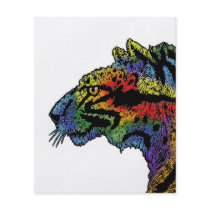 Rainbow leopard (white) flyer 4.5x5.6 (vertical)