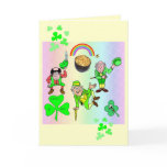 Rainbow Leprechauns cards