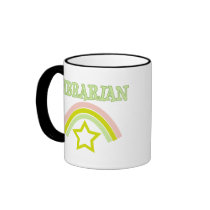 Rainbow Librarian mugs