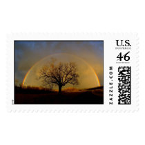 rainbow, Life is beautiful postage