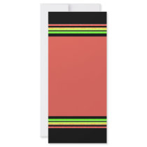 rainbow lines rack cards