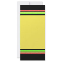 rainbow lines rack cards