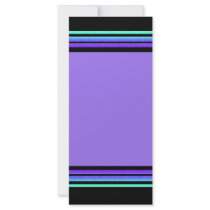 rainbow lines rack card