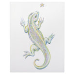 Rainbow Lizard Letterhead Template
