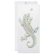Rainbow Lizard rack cards by Beautiful_Things Rainbow Lizard rack cards