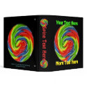 Rainbow Lolipop Binder