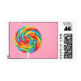 Rainbow Lollipop Stamps