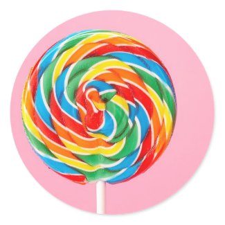 Rainbow Lollipop sticker