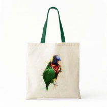 Rainbow Lorikeet Art Tote Bag