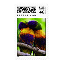 Rainbow Lorikeets postage