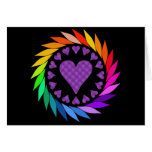 Rainbow Love Hearts Cards