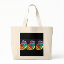 Rainbow Love Rose bags by shayneemelissa Rainbow Love Rose bags