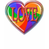 Rainbow Love t-shirts