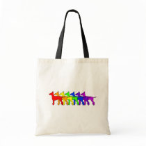 Rainbow Manchester Tote Bags