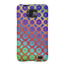 Rainbow Mandala Fractal Pattern Samsung Galaxy Covers