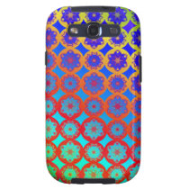 Rainbow Mandala Fractal Pattern Galaxy SIII Case