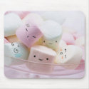 Rainbow Marshmallows mousepads