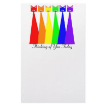 Rainbow Meows Stationery Paper