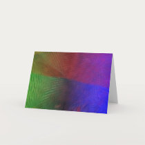 Rainbow Mesh Greeting Card by naturespaintbox Rainbow Mesh Greeting Card