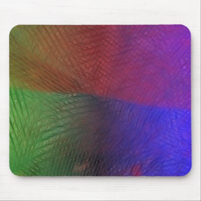 Rainbow Mesh Mousepad by naturespaintbox