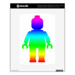 Rainbow Minifig by Customize My Minifig NOOK Skin