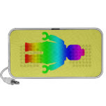 Rainbow Minifig by Customize My Minifig Travelling Speaker