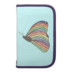 Rainbow Mosaic Butterfly by CherylsArt, Planner rickshaw_folio