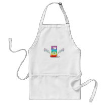 Rainbow Music aprons by MaddyPaddy Rainbow Music aprons
