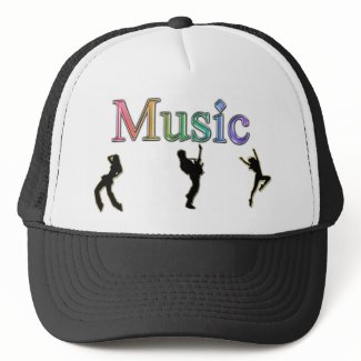 Rainbow Music Hat