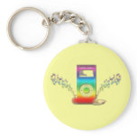 Rainbow Music keychains