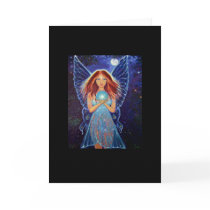 Rainbow Mystic Faery - Fairy Art Greeting Card
