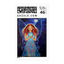 Rainbow Mystic Faery - US Stamp