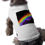 Rainbow Nebula Vector Rainbow Dog Shirt