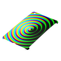 Rainbow neon spiral iPad mini case ipad mini cases