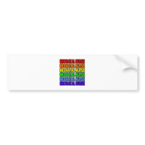 Rainbow Neonatal Nurse bumper stickers