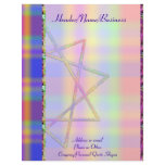 Rainbow Nonagram  Letterhead