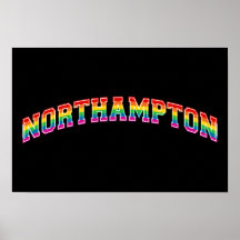 Rainbow Northampton Posters