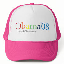 Rainbow Obama Hat