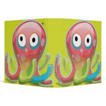 rainbow octopus green notebook-01 binders