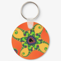 Rainbow Octopuses Keychain by JamesOakley Rainbow Octopuses Keychain