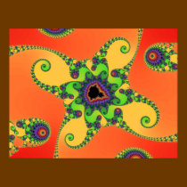 Rainbow Octopuses Poster posters by JamesOakley Rainbow Octopuses Poster posters