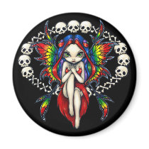 "Rainbow of Bones" Magnet