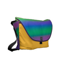 Rainbow of Colors Rickshaw Messenger Bag messenger bags