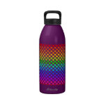 Rainbow of Diamonds water bottle
