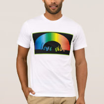 Rainbow of Love t-shirts by burntright Rainbow of Love t-shirts