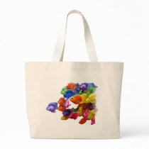 Rainbow of Parrotfish Canvas Bag