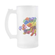 Rainbow of Parrotfish Coffee Mug